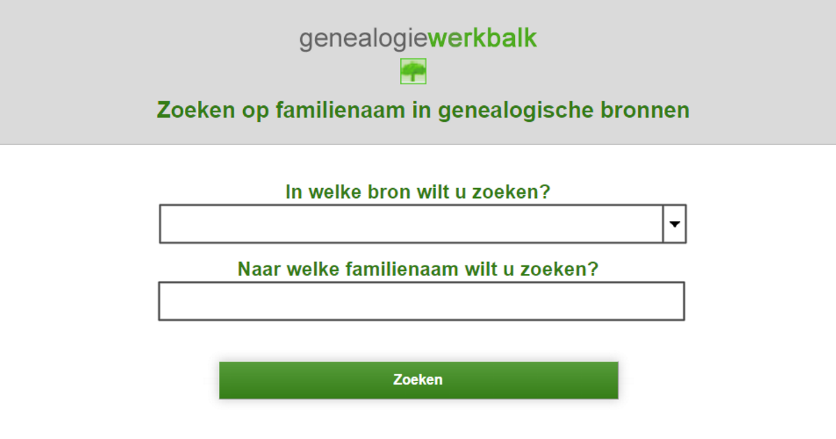 (c) Genealogiewerkbalk.nl